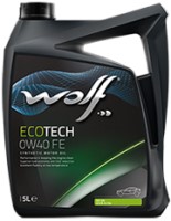 Zdjęcia - Olej silnikowy WOLF Ecotech 0W-40 FE 5 l