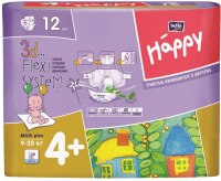 Фото - Підгузки Bella Baby Happy Maxi Plus 4 Plus / 12 pcs 