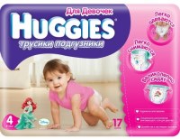 Фото - Підгузки Huggies Pants Girl 4 / 17 pcs 