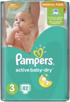 Фото - Підгузки Pampers Active Baby-Dry 3 / 82 pcs 