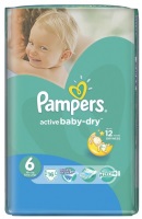 Фото - Підгузки Pampers Active Baby-Dry 6 / 16 pcs 