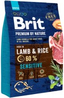 Фото - Корм для собак Brit Premium Sensitive Lamb 3 кг