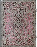 Zdjęcia - Notatnik Paperblanks Silver Filigree Pink Large 