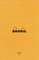 Блокнот Rhodia Ruled Pad №19 Yellow 