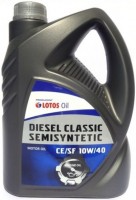 Фото - Моторне мастило Lotos Diesel Classic Semisyntetic 10W-40 4 л