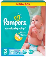 Pielucha Pampers Active Baby-Dry 3 / 150 pcs 