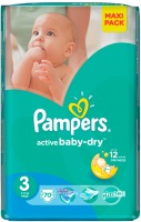 Фото - Підгузки Pampers Active Baby-Dry 3 / 70 pcs 