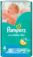 Zdjęcia - Pielucha Pampers Active Baby-Dry 4 / 54 pcs 