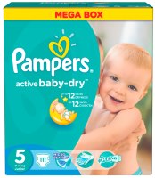 Фото - Підгузки Pampers Active Baby-Dry 5 / 111 pcs 