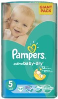 Фото - Підгузки Pampers Active Baby-Dry 5 / 64 pcs 