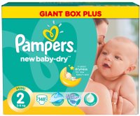 Zdjęcia - Pielucha Pampers New Baby-Dry 2 / 148 pcs 