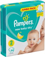 Zdjęcia - Pielucha Pampers New Baby-Dry 2 / 94 pcs 