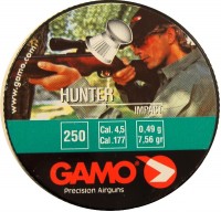 Zdjęcia - Pocisk i nabój Gamo Hunter 4.5 mm 0.49 g 250 pcs 