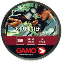 Кулі й патрони Gamo Pro Hunter 5.5 mm 1.0 g 250 pcs 