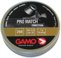 Фото - Кулі й патрони Gamo Pro Match 5.5 mm 1.0 g 250 pcs 