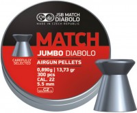 Кулі й патрони JSB Diablo Jumbo Match 5.5 mm 0.89 g 300 pcs 