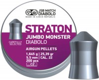 Кулі й патрони JSB Monster Straton 5.5 mm 1.64 g 200 pcs 