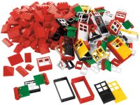 Zdjęcia - Klocki Lego Doors, Windows & Roof Tiles Set 9386 