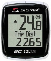 Zdjęcia - Licznik rowerowy / prędkościomierz Sigma Sport BC 12.12 