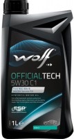 Фото - Моторне мастило WOLF Officialtech 5W-30 C1 1 л