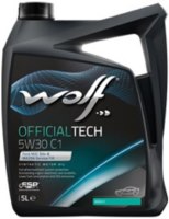 Фото - Моторне мастило WOLF Officialtech 5W-30 C1 5 л