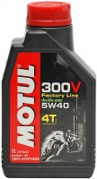 Zdjęcia - Olej silnikowy Motul 300V 4T Factory Line 5W-40 1 l