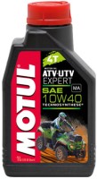 Фото - Моторне мастило Motul ATV-UTV Expert 4T 10W-40 1 л