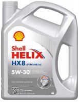 Фото - Моторне мастило Shell Helix HX8 Synthetic 5W-30 4 л