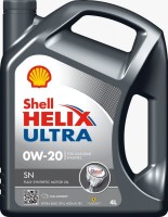 Фото - Моторне мастило Shell Helix Ultra SN 0W-20 4 л