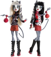 Zdjęcia - Lalka Monster High Meowlody and Purrsephone W9215 