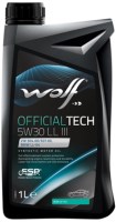 Фото - Моторне мастило WOLF Officialtech 5W-30 LL-III 1 л