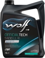 Фото - Моторне мастило WOLF Officialtech 5W-30 LL-III 5 л