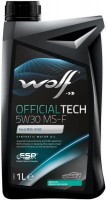 Фото - Моторне мастило WOLF Officialtech 5W-30 MS-F 1 л