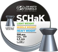 Фото - Кулі й патрони JSB Diabolo Match SCHaK 4.5 mm 0.52 g 500 pcs 