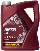 Фото - Моторне мастило Mannol Diesel TDI 5W-30 5 л