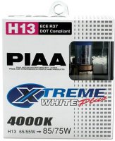 Фото - Автолампа PIAA Xtreme White Plus H13 H-475E 