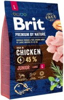 Корм для собак Brit Premium Junior L 3 кг