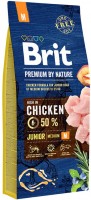 Karm dla psów Brit Premium Junior M 15 kg