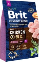 Корм для собак Brit Premium Junior S 3 кг