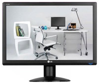 Zdjęcia - Monitor LG W1934S 19 "  czarny