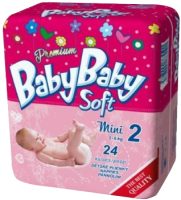 Zdjęcia - Pielucha BabyBaby Soft Premium 2 / 24 pcs 