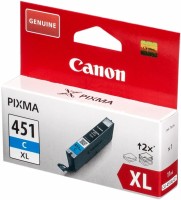 Zdjęcia - Wkład drukujący Canon CLI-451XLC 6473B001 