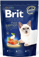 Zdjęcia - Karma dla kotów Brit Premium Adult Salmon  800 g