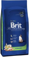 Корм для кішок Brit Premium Sterilized Chicken  1.5 kg