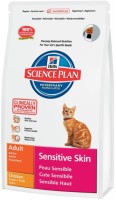 Zdjęcia - Karma dla kotów Hills SP Feline Adult Sensitive Skin Chicken  0.4 kg