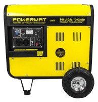 Zdjęcia - Agregat prądotwórczy Powermat PM-AGR 7000KED 