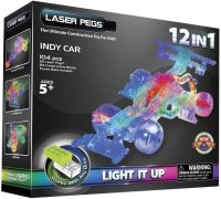Zdjęcia - Klocki Laser Pegs Indy Car 870b 12 in 1 