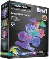 Zdjęcia - Klocki Laser Pegs Mini Indy Racer 9000 8 in 1 