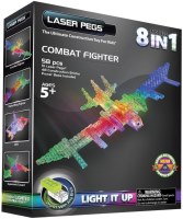 Фото - Конструктор Laser Pegs Combat Fighter 9005 8 in 1 