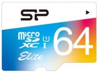 Zdjęcia - Karta pamięci Silicon Power Elite Color microSD UHS-1 Class 10 64 GB